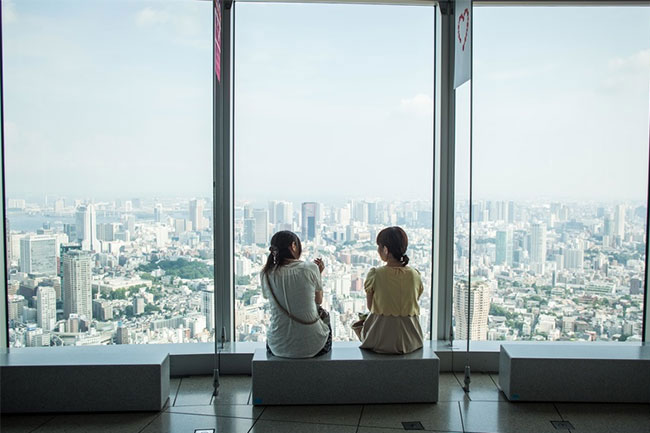 View of Tokyo from the Mori Art Museum