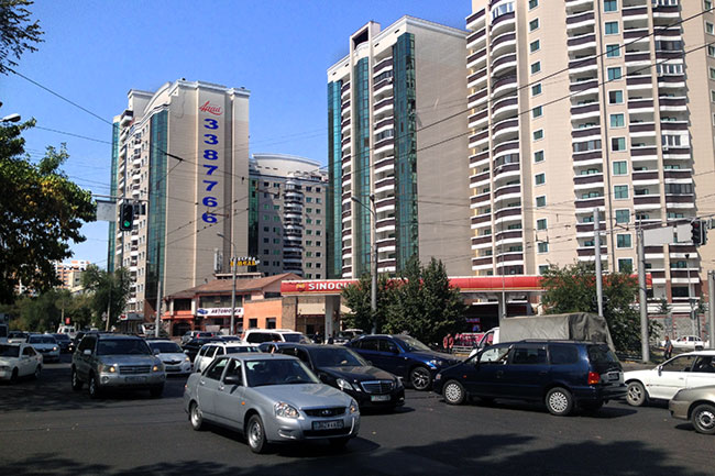 Streets of Almaty, Kazakhstan
