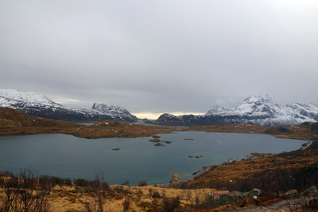 Kvalvika beach in Lofoten