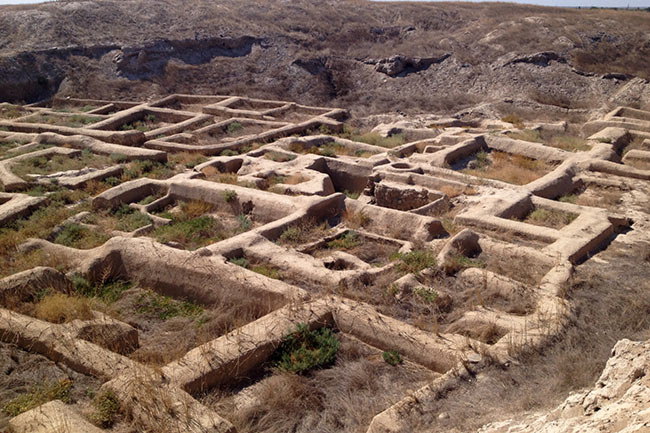 Otrar ruins in Kazakhstan