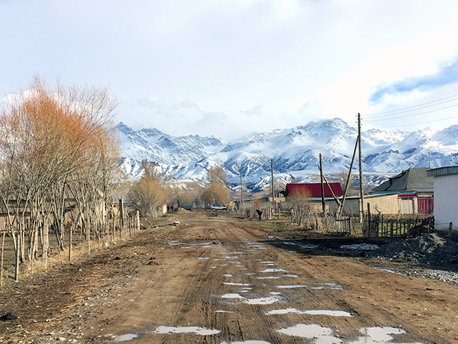 Kara-Suu village, Kyrgyzstan