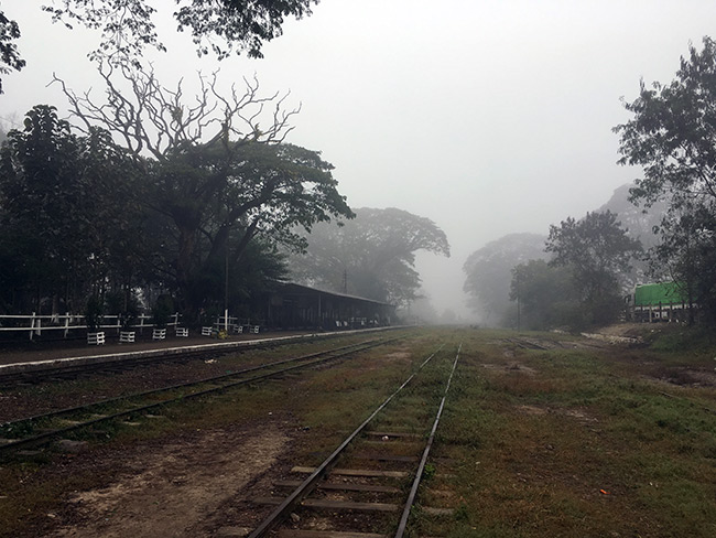 Hsipaw station, Myanmar