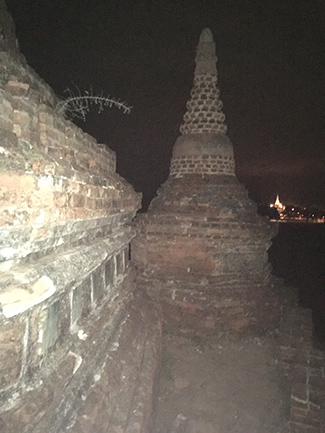 Hiding on Bulethi for a sunrise, Myanmar