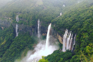 Nohkalikai waterfall, India
